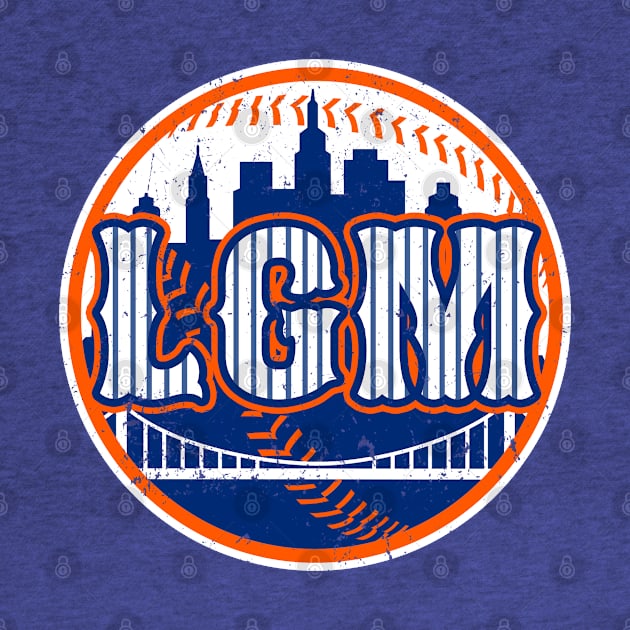 LGM - LET'S GO METS BASEBALL by ATOMIC PASSION